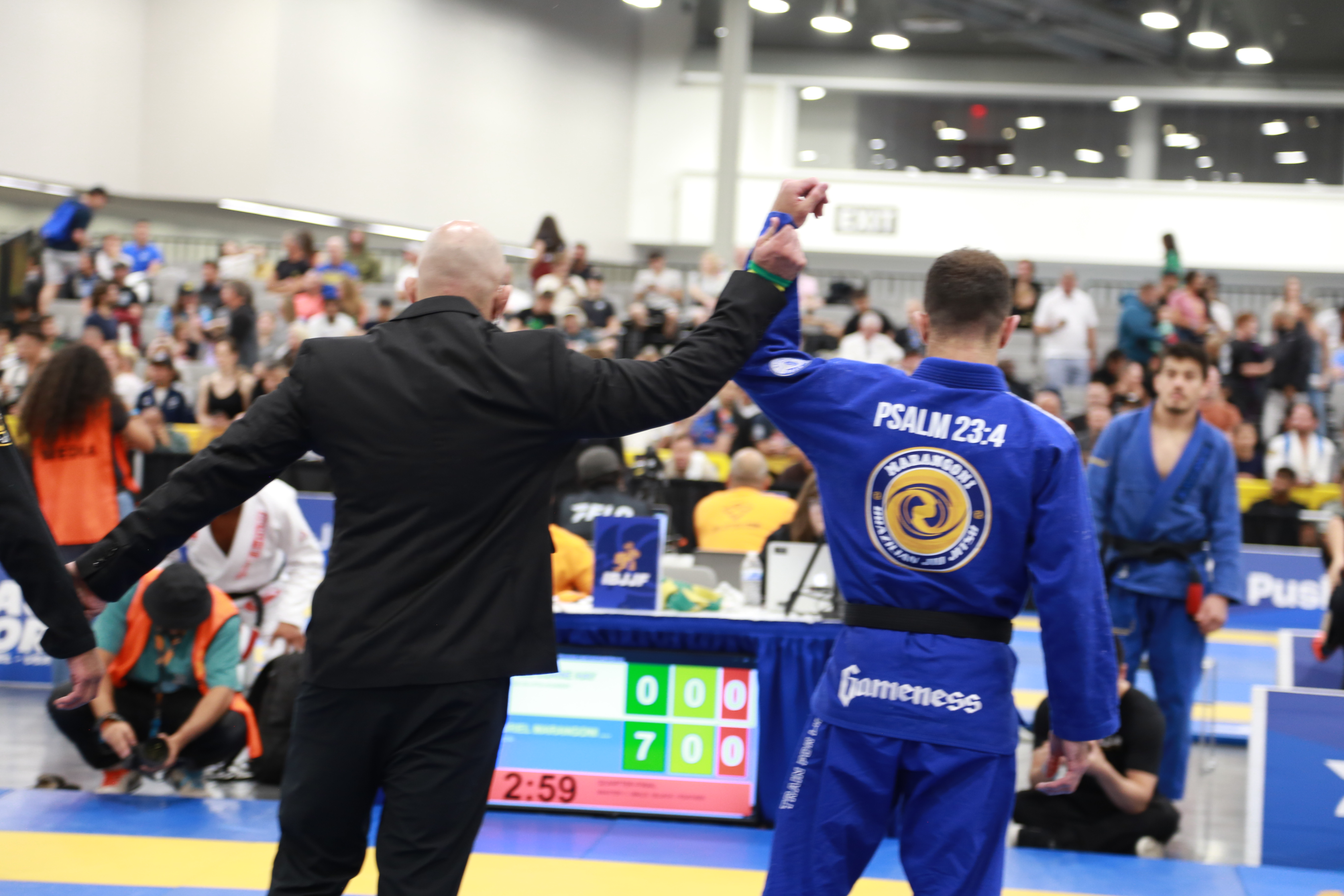 Marangoni BJJ competitor at IBJJF Worlds 2025