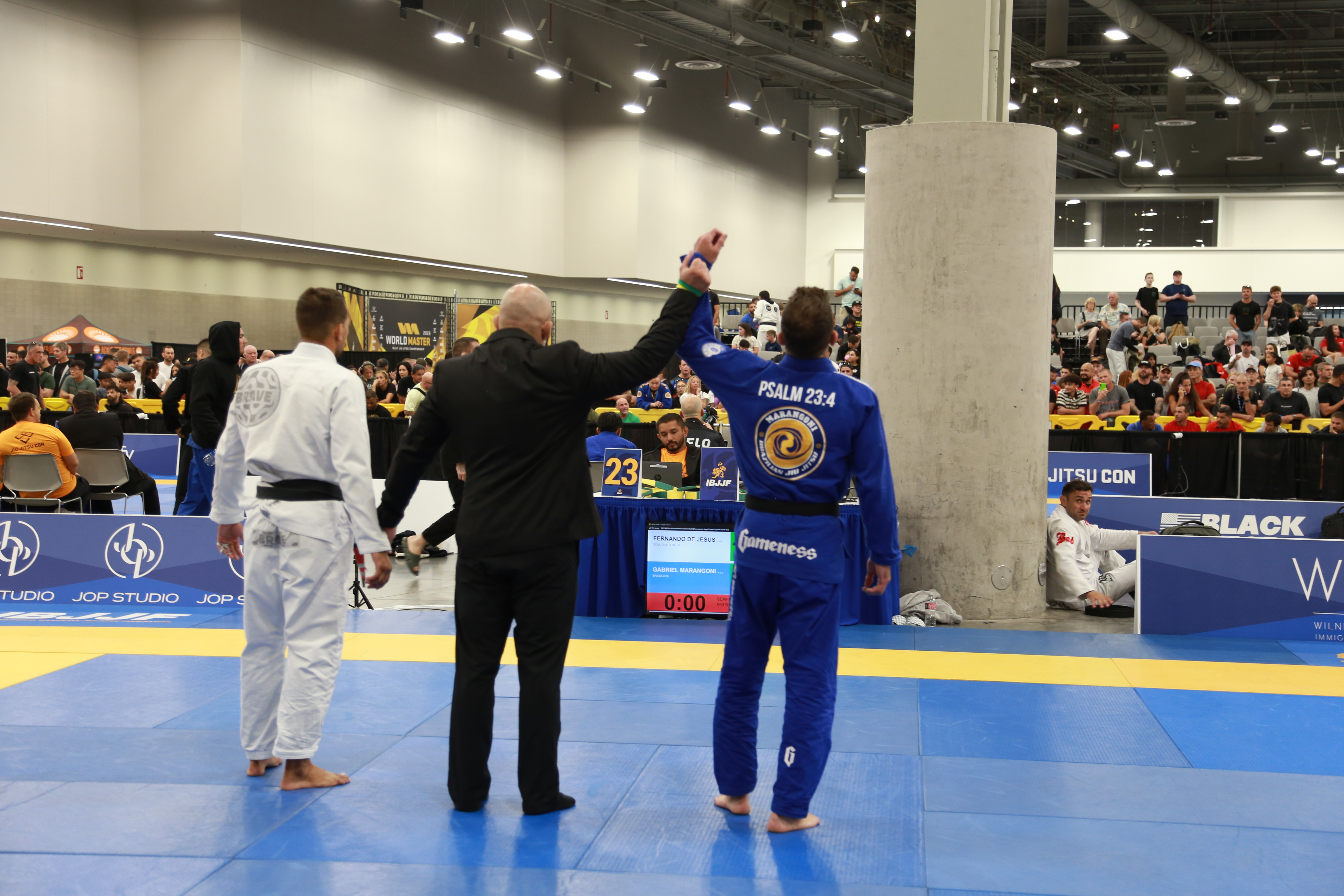 Marangoni BJJ competitor at IBJJF Worlds 2025